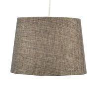 Colours Sadler Brown Metallic Lamp Shade (D)280mm