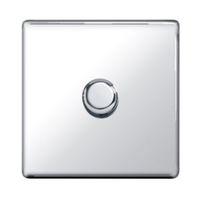 Colours 2-Way Silver Polished Chrome Dimmer Switch