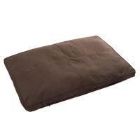 cosy mocha brown dog mattress approx 104 x 68 x 8 cm l x w x h