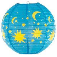 Colours Venus Blue & Yellow Stars & Moons Light Shade (D)30cm