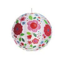 colours paiva multicolour printed floral pendant light shade d350mm