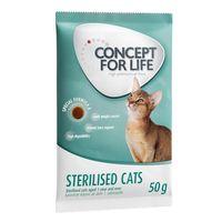 Concept for Life - 50g Trial Pack - Sterilised Cats