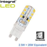 Cool White 2.5 Watt G9 LED Bulb (20w)