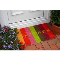 Coco Funky Vibrant Welcome Stripes Doormat 568 40x60cm