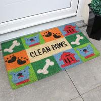 Coco Bright Coir Dog Paw Doormat 017