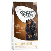 concept for life dry dog food special price medium light 12kg