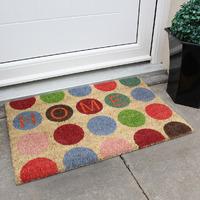 Coco Multi Circles Home Pattern Doormat 09