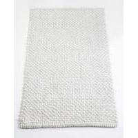 Cotton Bobble Bath Mats - White