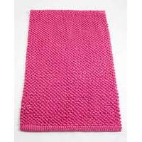 Cotton Bobble Bath Mats - Cerise