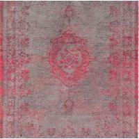 Contemporary Distressed Pink Flatweave Rug - Louis De Poortere 230x230