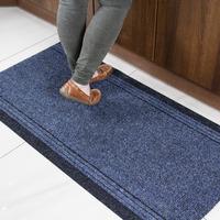 concorde non slip navy blue hallway runner rug buy per foot