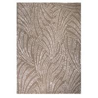 Contemporary Shell Design Natural Stone Wool Rug - Meraki 160x230