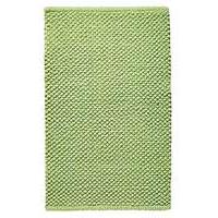 Cotton Bobble Bath Mats - Leaf Green