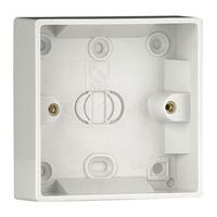 Contractor switch & socket 1 Gang 35mm Surface Pattress Box - E22015