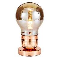 Copper Bulb Table Lamp
