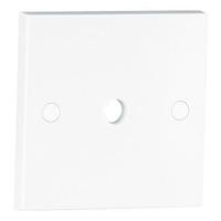 contractor range 20a flex outlet plate white e22035