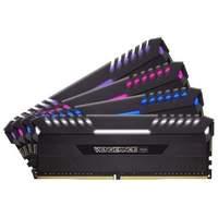 corsair cmr32gx4m4c3466c16 vengeance rgb led 32 gb 4 x 8 gb ddr4 3466  ...