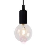 Colourful Fix hanging light in black