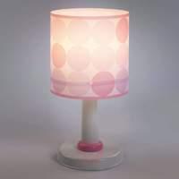 Colors - dotted table light in pink