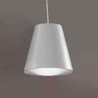CONUS LED hanging light, 11 cm, grey
