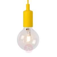 Colourful Fix hanging light in yellow