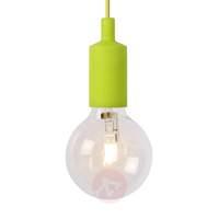Colourful Fix hanging light in apple green