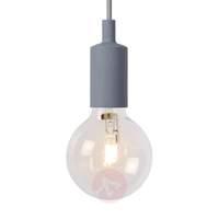 Colourful Fix hanging light in grey
