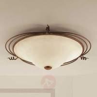 Country-house ceiling light Daniele antique brass