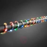 colourful led rope light outd 6m sensor 96blb bat