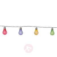 Colourful solar string lights Glow with LEDs