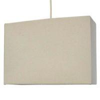 Colours Alban Limestone Rectangle Lamp Shade (D)28cm
