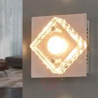 Coby - chrome-plated LED wall lamp