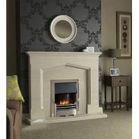 Coniston Limestone Fireplace Package With Electric Fire