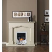 coniston jurastone fireplace package with electric fire