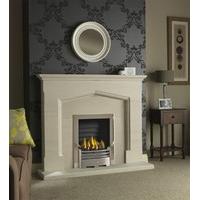 Coniston Limestone Fireplace Package with Gas Fire