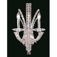 CO012092/02/WB/CH Eclipse 2 Light Chrome Wall Light