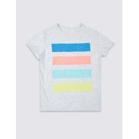 Cotton Rich Striped T-Shirt (3-14 Years)