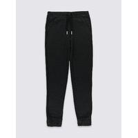 cotton blend drawstring joggers 5 14 years