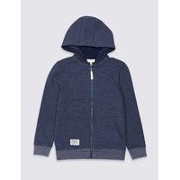 Cotton Rich Hooded Top (3-14 Years)