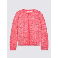 Cotton Rich Pointelle Cardigan (3-14 Years)