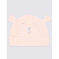 Cotton Rich Bear Velour Hat