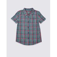 Cotton Rich Checked Shirt (3 Months - 5 Years)