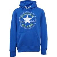 converse junior boys core pullover hoody oxygen blue