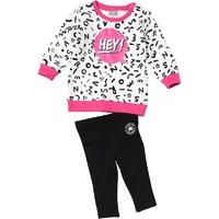 Converse Baby Girls French Terry Set Mod Pink