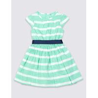 Cotton Rich Striped Dress (1-10 Years)