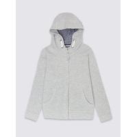 Cotton Rich Hooded Top (3 Months - 5 Years)