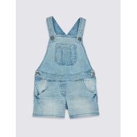 cotton denim dungaree playsuit with stretch 3 months 5 years