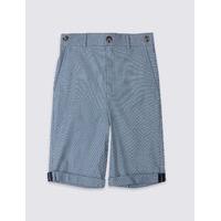 Cotton Chino Shorts with Stretch (3-14 Years)