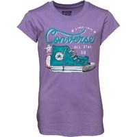 converse girls classic chucks t shirt frozen lilac