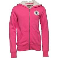 Converse Girls Sherpa Lined Hoody Mod Pink